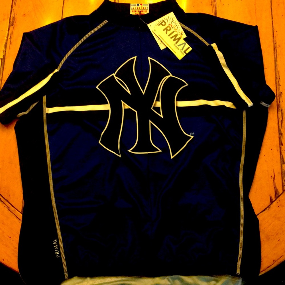 NY YANKEES XL Men’s Cycling Jersey. Genuine Merch